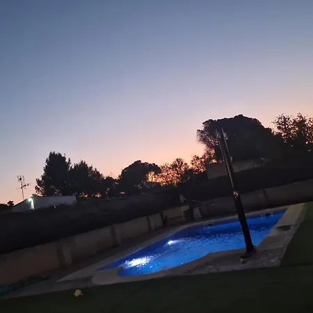 Сasa de vacaciones Con Piscina 50 Minutos Madrid En Escalona *
