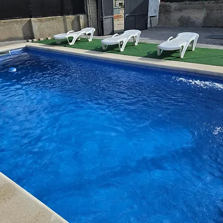 Сasa de vacaciones Con Piscina 50 Minutos Madrid En Escalona