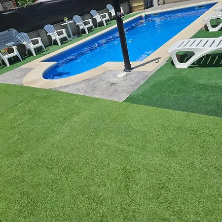 Сasa de vacaciones Con Piscina 50 Minutos Madrid En Escalona