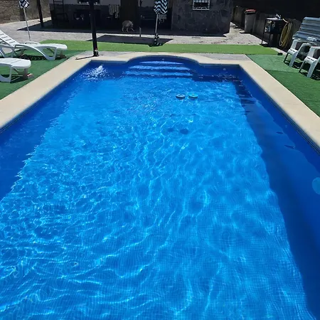 Con Piscina 50 Minutos Madrid En Escalona Сasa de vacaciones *